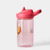 Personalisiert Orange Tabby Cat Trinkflasche (Links)