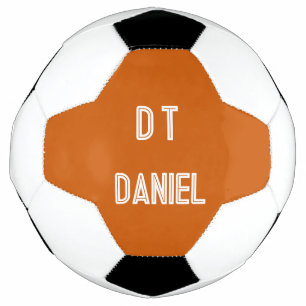 Personalisiert - Orangenfußball Fußball