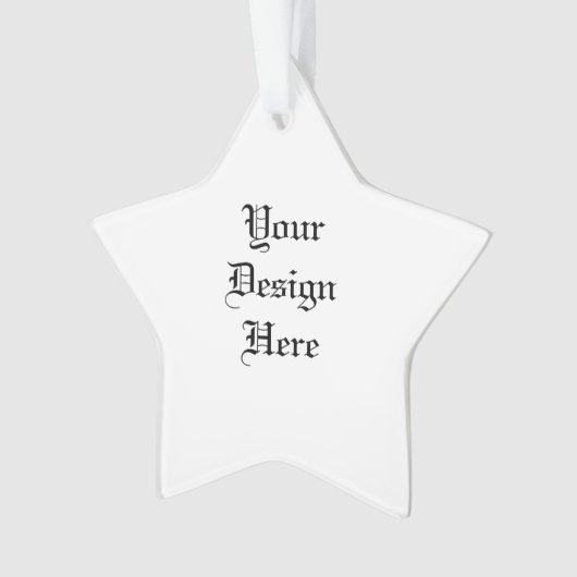 Personalisiert Ornament (Vorderseite)