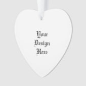 Personalisiert Ornament (Vorderseite)