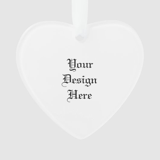 Personalisiert Ornament (Vorderseite)