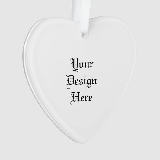 Personalisiert Ornament (Vorderseite)