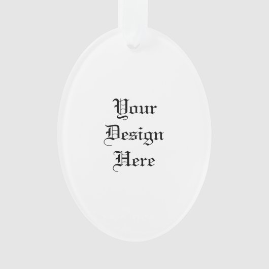 Personalisiert Ornament (Vorderseite)