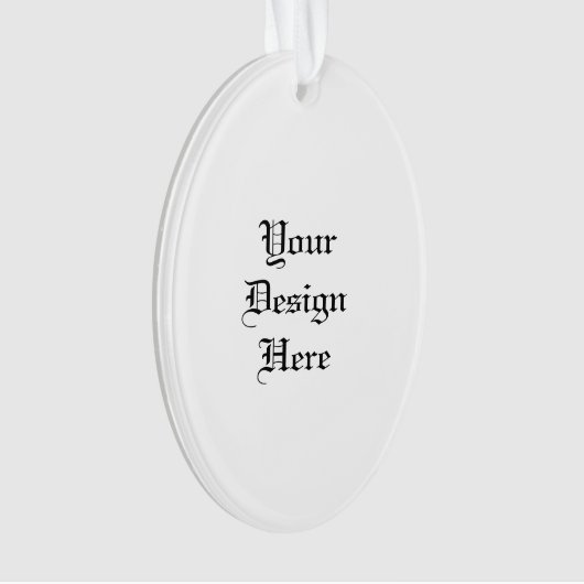 Personalisiert Ornament (Vorderseite)