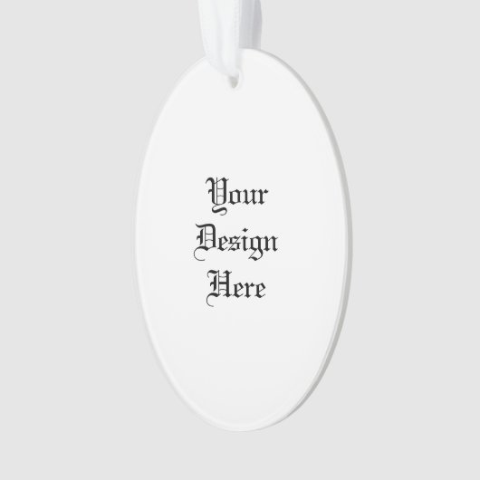 Personalisiert Ornament (Vorderseite)