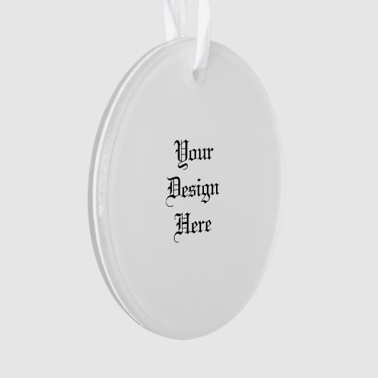 Personalisiert Ornament (Vorderseite)