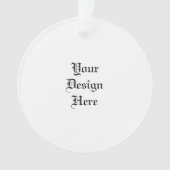 Personalisiert Ornament (Vorderseite)