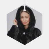 Personalisiert Ornament Aus Glas (Rückseite)