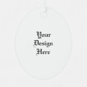 Personalisiert Ornament Aus Metall (Vorderseite)
