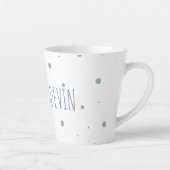 Personalisiert Osterhase Aquarell Milchtasse (Rechts)