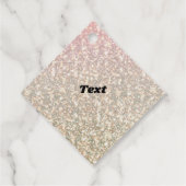 Personalisiert Osterhase Geschenkanhänger (Rückseite)