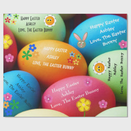 Personalisiert Osterhase Geschenkpapier