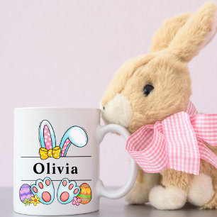 Personalisiert Osterhasen-Kaninchen Kaffeetasse