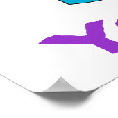 Personalisiert Osterhasen-Poster Poster (Ecke)