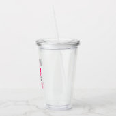 Personalisiert Ostern Bunny Acrylic Tumbler Acryltrinkbecher (Links)