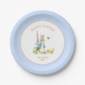Personalisiert Ostern Bunny Ostern Brunch Pappteller (Vorderseite)