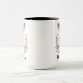 Personalisiert Ostern Bunny Pink Bubblegum Tasse (Zentrum)