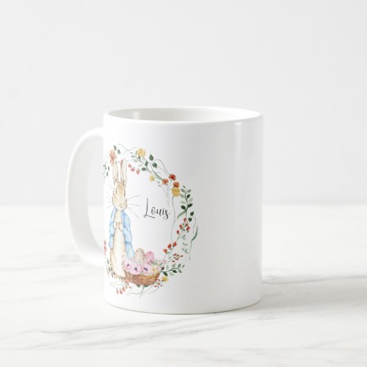 Personalisiert Ostersonnige Tasse (Vorderseite Links)