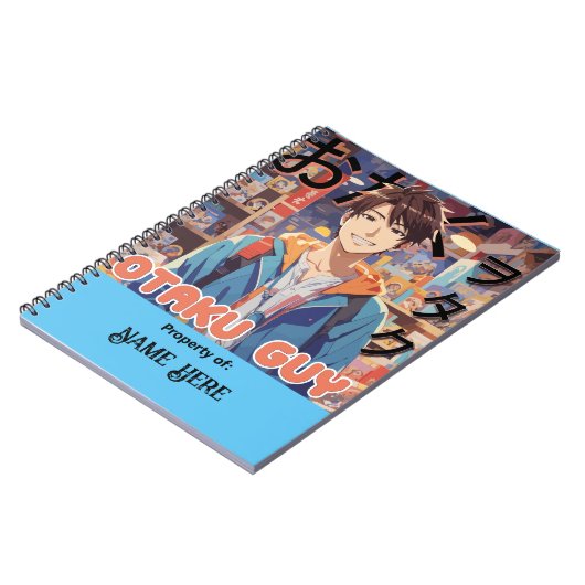 Personalisiert Otaku Typ Anime Notizblock (Linke Seite)