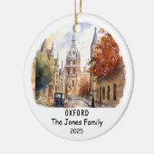 Personalisiert Oxford Ornament, England Keramik Ornament (Links)