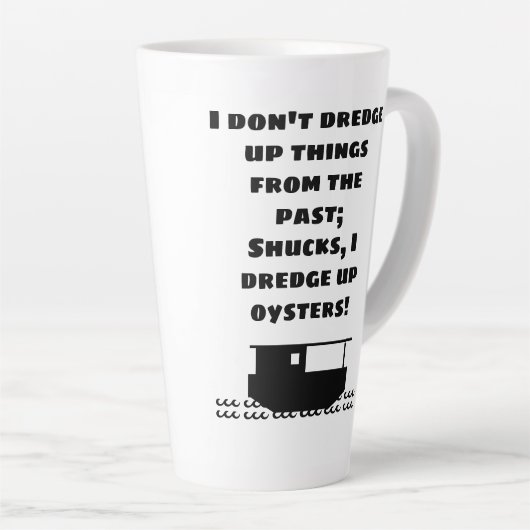 Personalisiert Oyster Fisherman Milchtasse (Rechte Ecke)