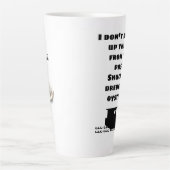 Personalisiert Oyster Fisherman Milchtasse (Vorderseite)