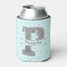 Personalisiert P Erste Silver Monogramm Ihr Name