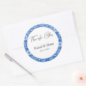 Personalisiert-palästinensischer arabischer Sticke Runder Aufkleber (Umschlag)