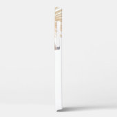 Personalisiert Pampas Gras Blush Pink Blüten Case-Mate iPhone Hülle (Rückseite / Links)