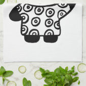 Personalisiert Pandy the Panda Handtuch (Gefaltet)