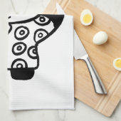 Personalisiert Pandy the Panda Handtuch (Viertel Falte)