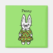 Personalisiert Pandy the Panda Magnet (Vorne)