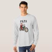 Personalisiert Papa Christmas T-Shirt (Vorne ganz)