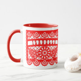 Personalisiert Papel Picado Tasse