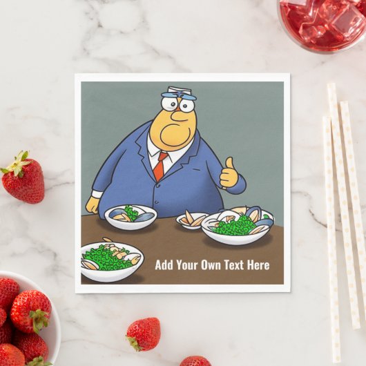 Personalisiert Paper Luncheon Napkin Serviette (Beispiel)