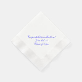 Personalisiert Paper Napkins Serviette