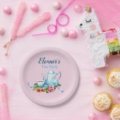 Personalisiert Paper Tee Party Paper Teller Blume (Party)