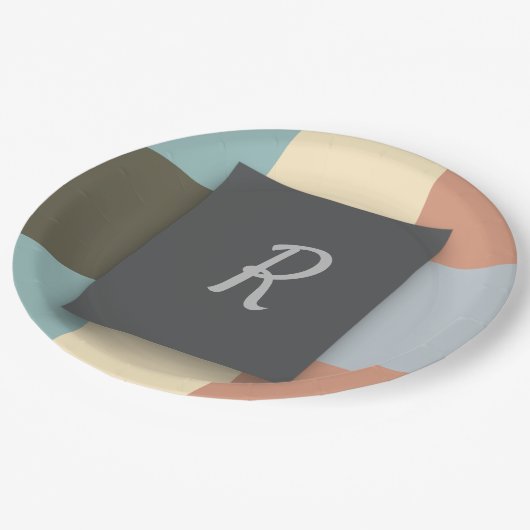 personalisiert pappteller (Schrägansicht)