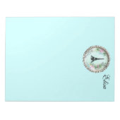 Personalisiert Paris Französischer Eiffelturm Notizblock (Vorderseite)