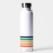 Personalisiert passende Farbstreifen Trinkflasche (Links)