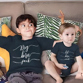 Personalisiert passender kleiner Bruder Baby Strampler