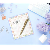 🦋 Personalisiert Pastel Butterfly Notizblock