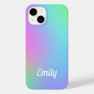 Personalisiert Pastel Gradient Case-Mate iPhone 14 Hülle