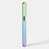 Personalisiert Pastel Rainbow Ombre iPhone Hülle (Rechte Seite)