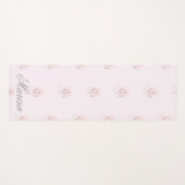 Personalisiert Pastel Yoga Mat - Individuelle Name Yogamatte (Vorderseite (Horizontal))