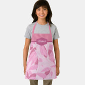 Personalisiert Pastellrosa Kinder Schürze (Insitu)