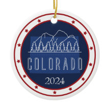 Personalisiert Patriotic Christmas Ornament - USA