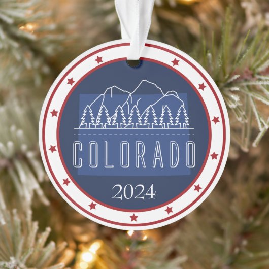 Personalisiert Patriotic Christmas Ornament - USA (Baum)
