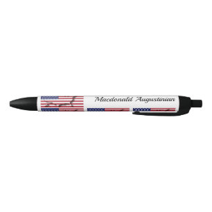 Personalisiert Patriotisch USA-Flagge Kugelschreiber