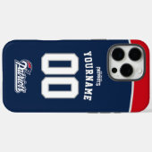 Personalisiert Patriots Jersey American Football Case-Mate iPhone Hülle (Rückseite (Horizontal))